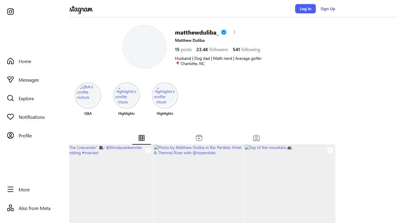 Matthew Duliba (@matthewduliba_) • Instagram photos and videos